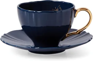 Lenox Sprig & Vine Teacup & Saucer, 1.05 LB, Multi