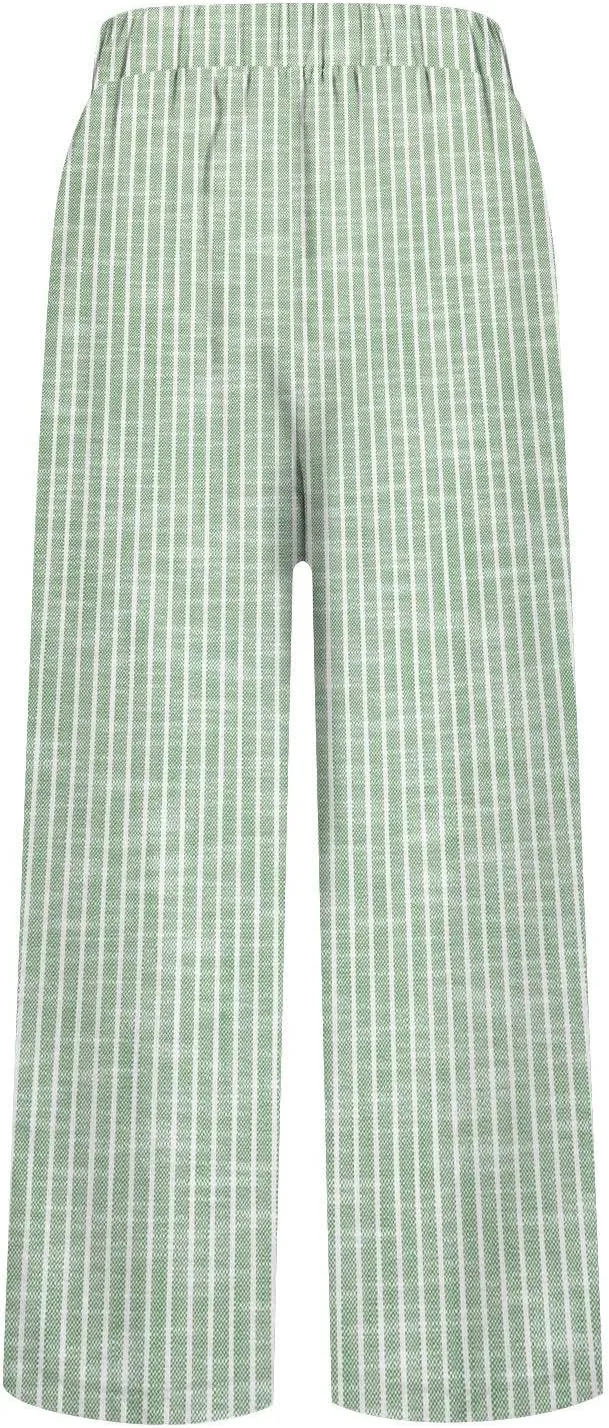 Lightweight Linen Pants Women Floral Cotton Linen Casual Pants Cropped Linen Pants Women Womens Cotton Linen Pants
