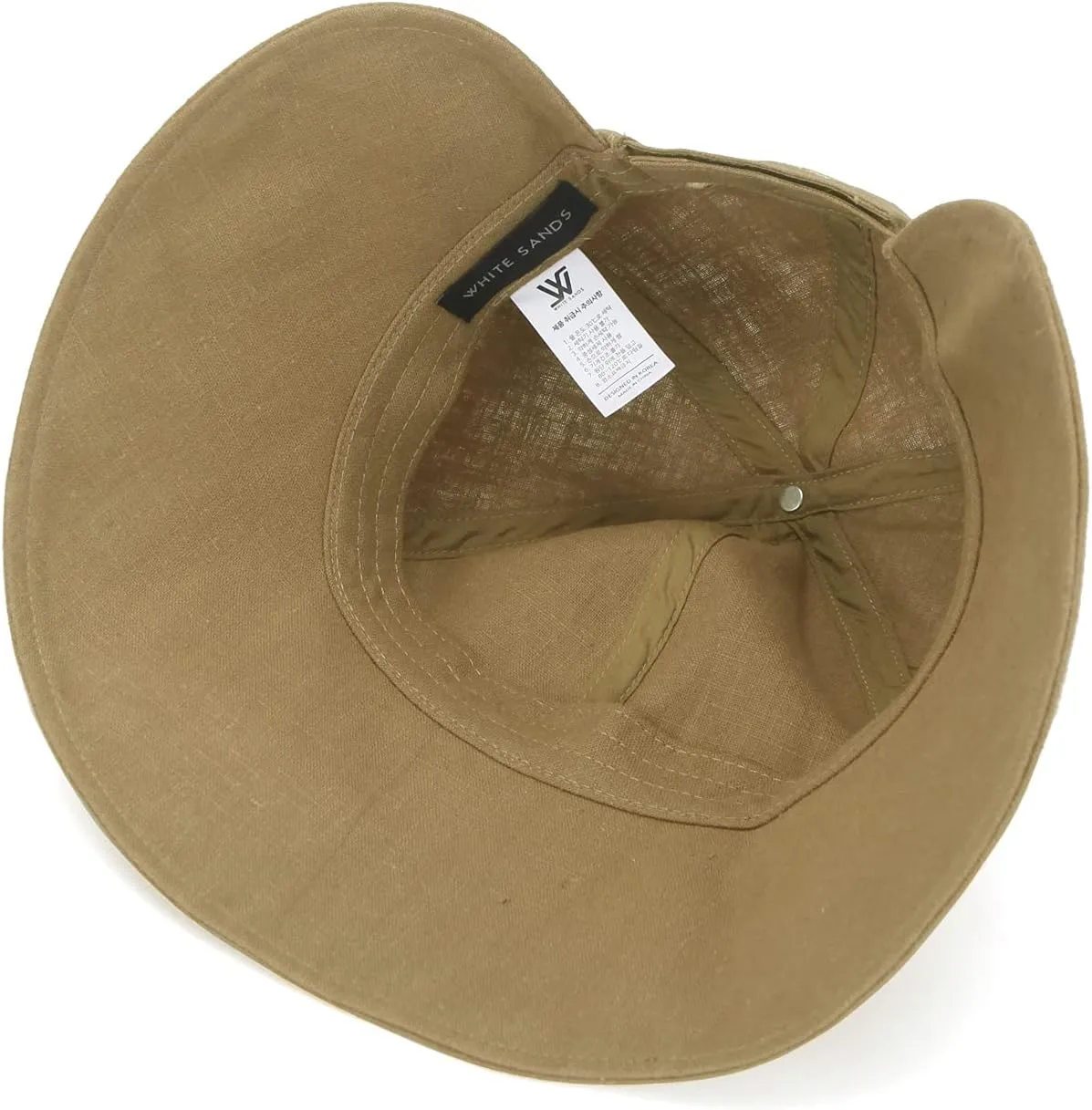 Linen Victorian Bonnet Hat Sun Cap, Foldable Summer Visor | New Katy