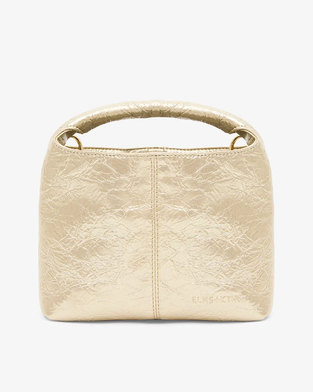 Linton Crossbody - Light Gold Crinkle