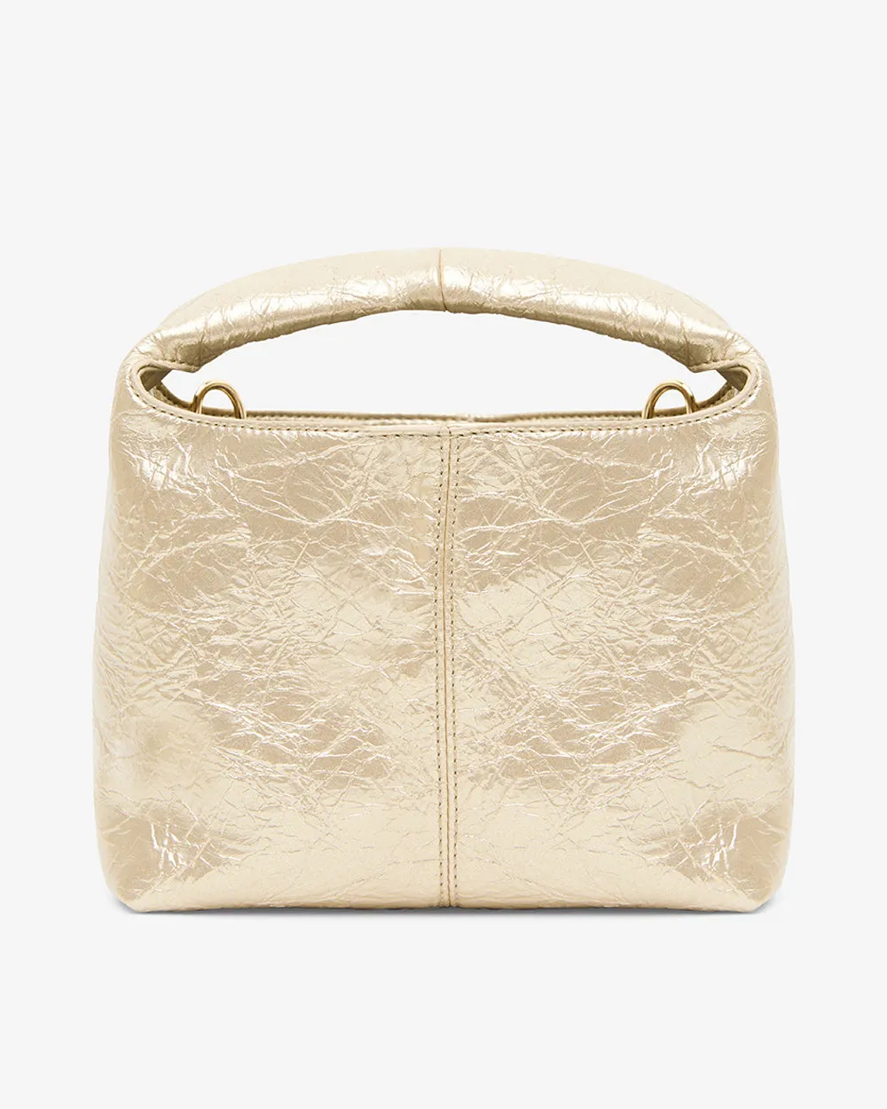 Linton Crossbody - Light Gold Crinkle
