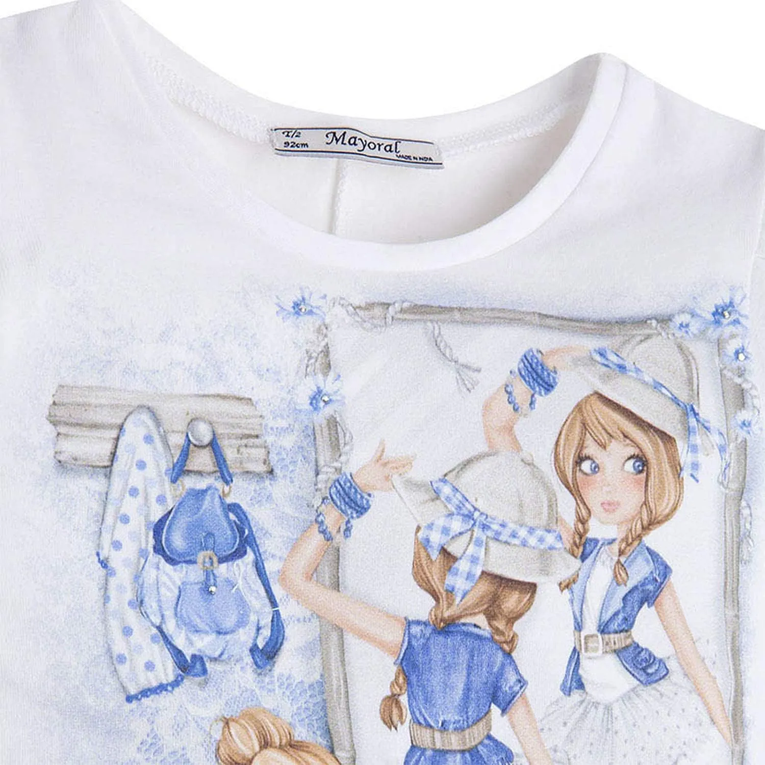 Little Girls 2T-9 Novelty Graphic Print Fashion Tee/Top