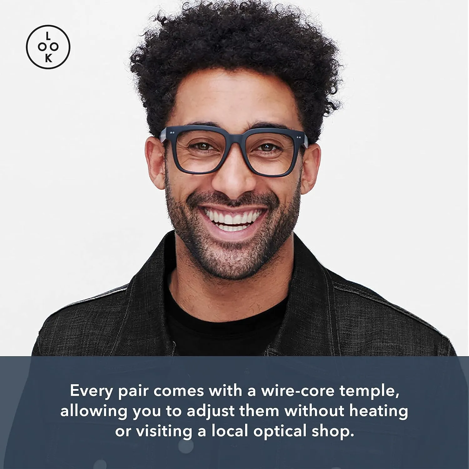 LOOK OPTIC Laurel Reader-Lightweight Full Magnification Reading Glasses with Scratch-Resistant Anti-Reflective Lenses