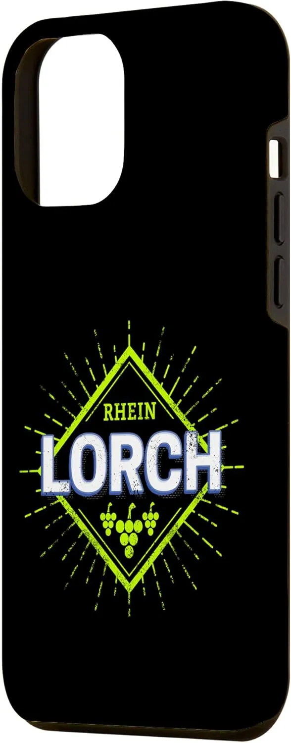 Lorch Rhine Retro Grapes Vintage Vines Germany Souvenir Case for iPhone 12 Pro Max