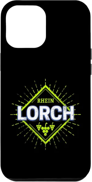 Lorch Rhine Retro Grapes Vintage Vines Germany Souvenir Case for iPhone 12 Pro Max