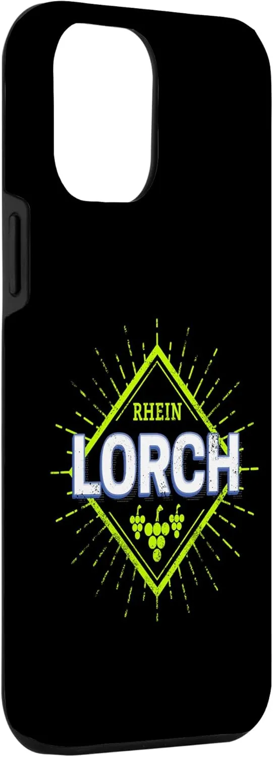 Lorch Rhine Retro Grapes Vintage Vines Germany Souvenir Case for iPhone 12 Pro Max