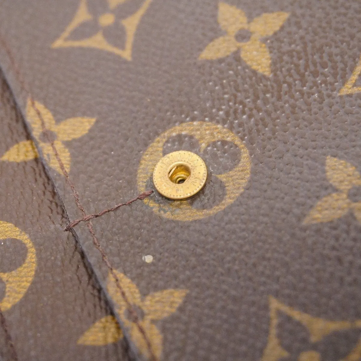 Louis Vuitton Long Wallet Monogram Portomone Credit M61725