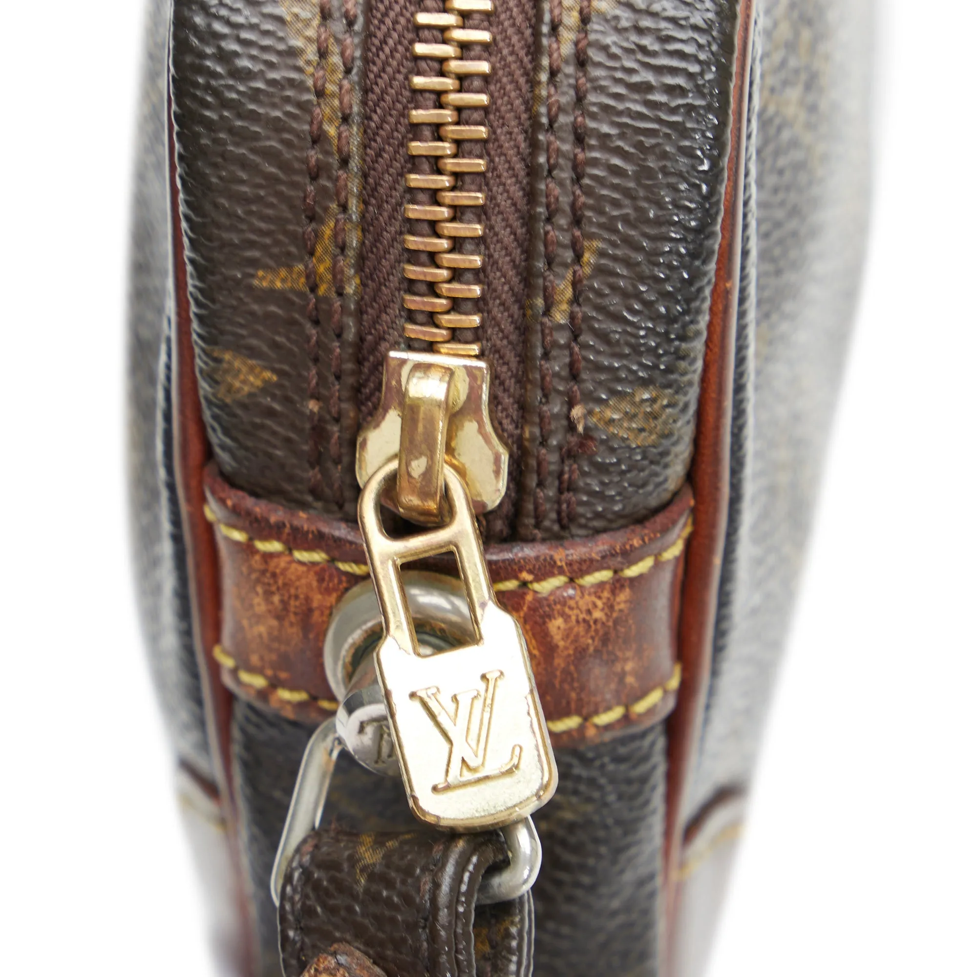 Louis Vuitton Marly Dragonne Clutch PM Monogram Canvas