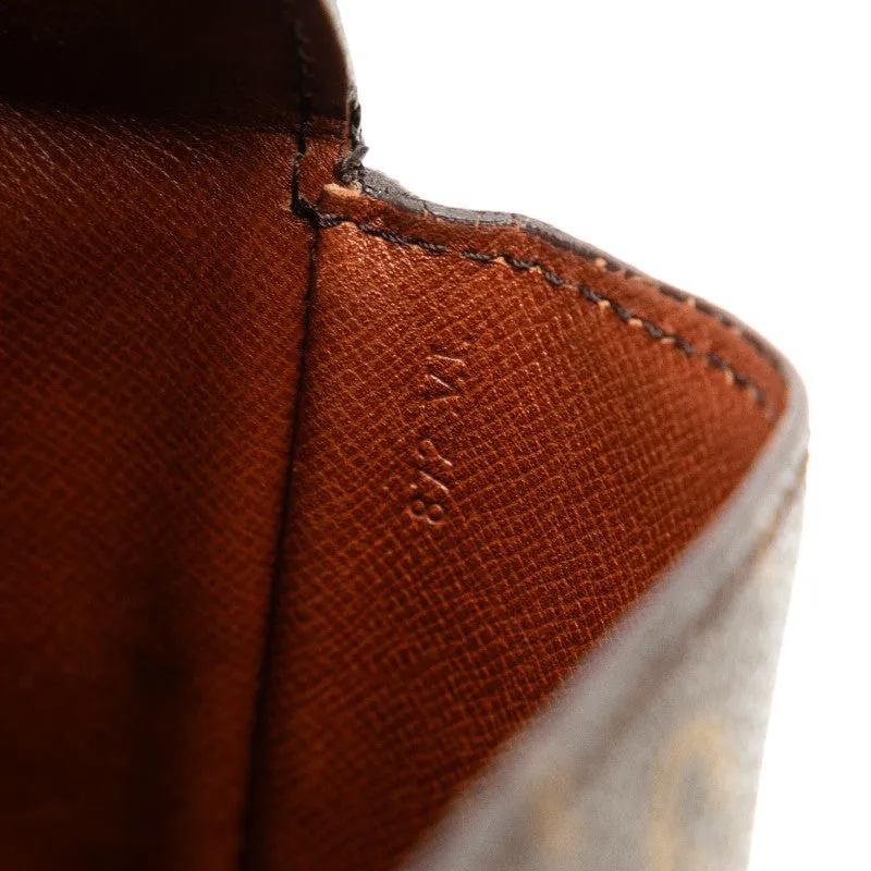 Louis Vuitton Monogram Saint-Cloud MM Shoulder Bag M51243 Brown