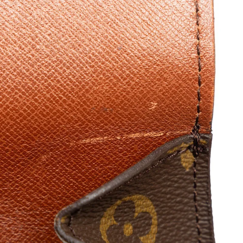 Louis Vuitton Monogram Saint-Cloud MM Shoulder Bag M51243 Brown