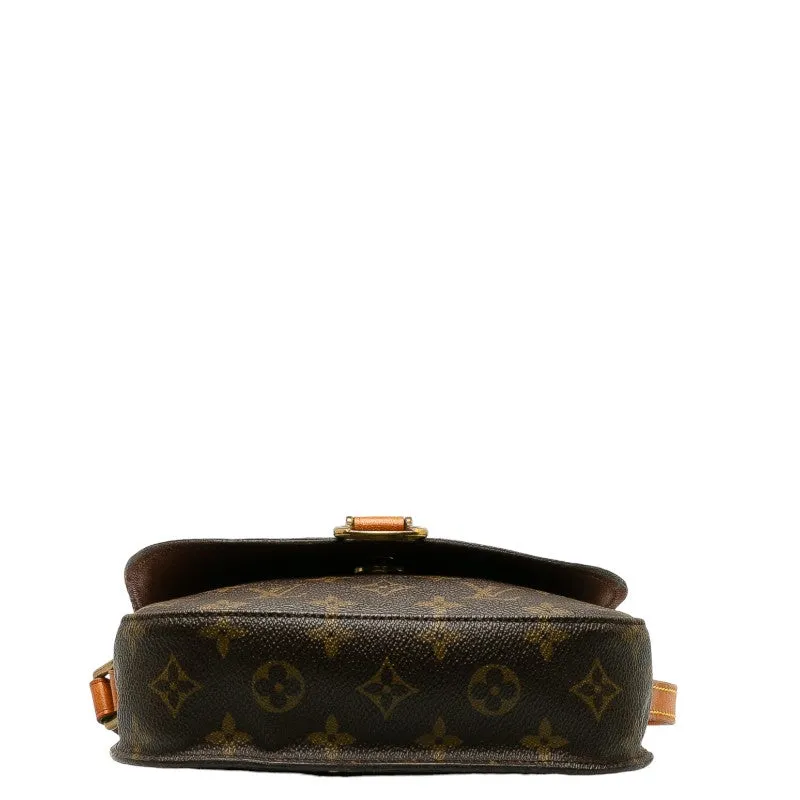Louis Vuitton Monogram Saint-Cloud MM Shoulder Bag M51243 Brown