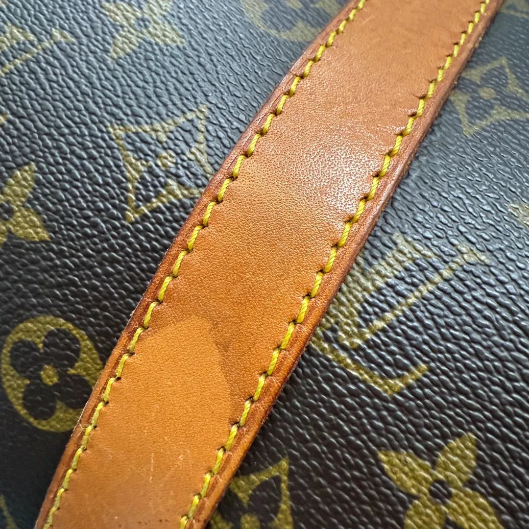 Louis Vuitton Reisetasche Keepall 45 mit Umhängegurt monogram braun