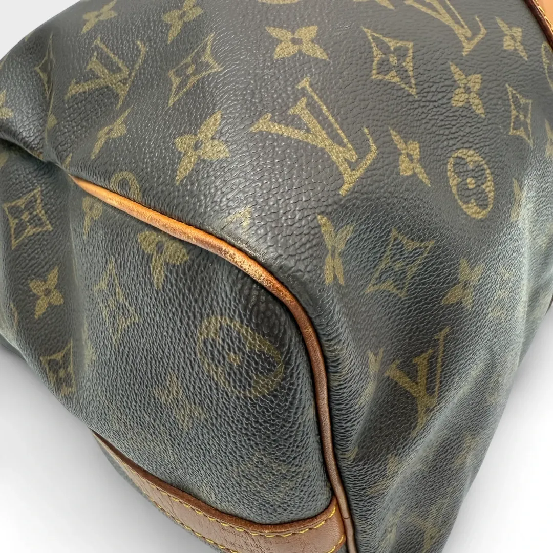 Louis Vuitton Reisetasche Keepall 45 mit Umhängegurt monogram braun