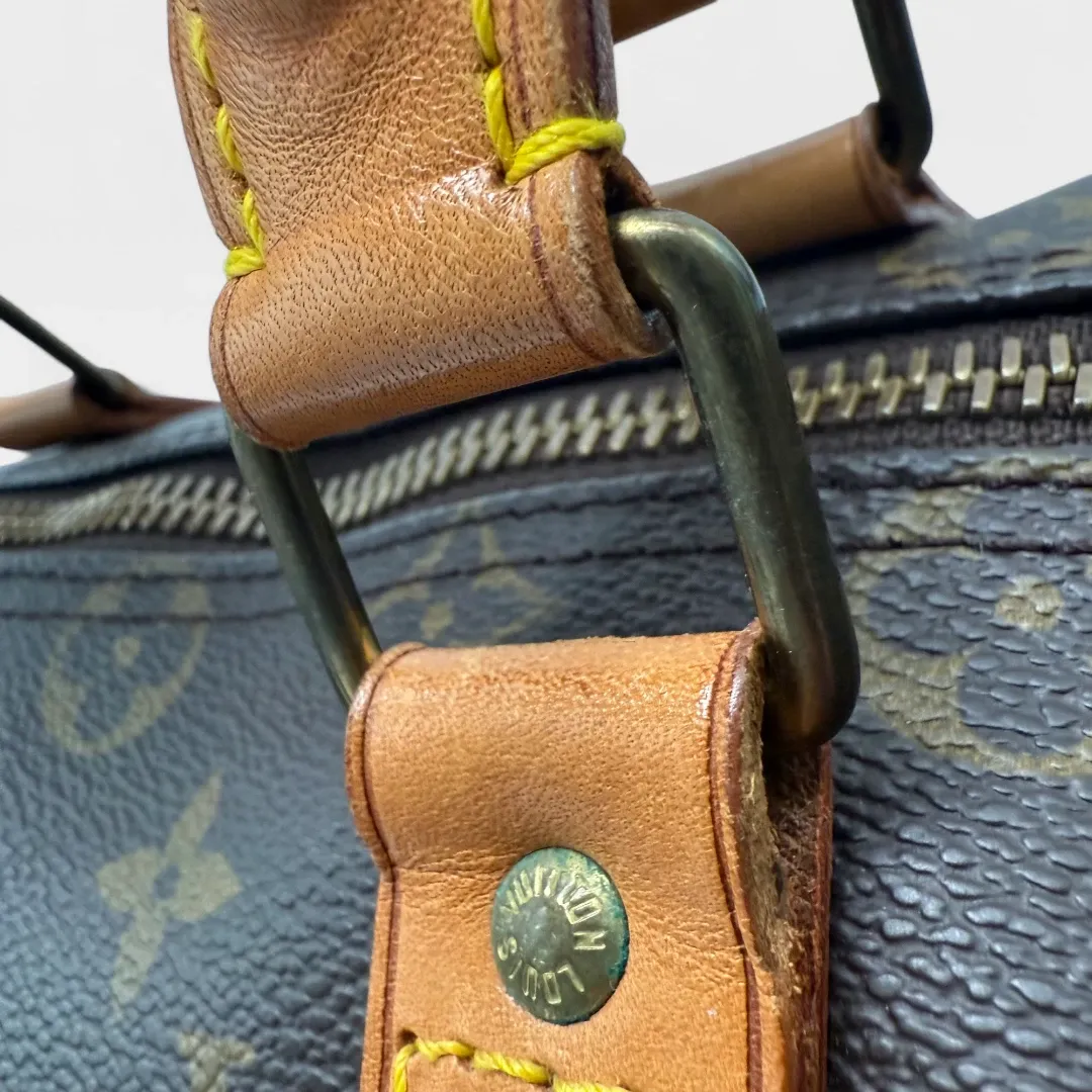 Louis Vuitton Reisetasche Keepall 45 mit Umhängegurt monogram braun