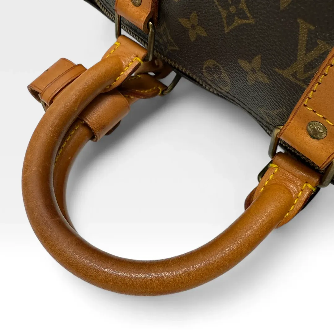 Louis Vuitton Reisetasche Keepall 45 mit Umhängegurt monogram braun