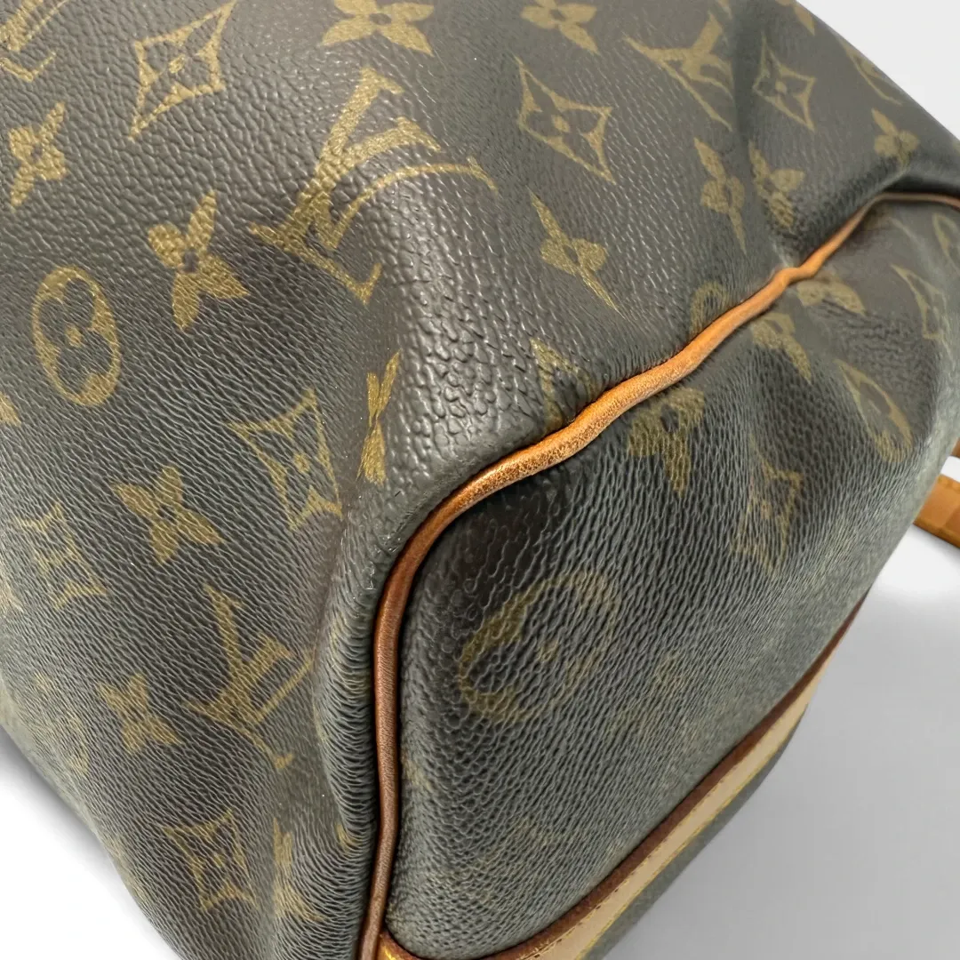 Louis Vuitton Reisetasche Keepall 45 mit Umhängegurt monogram braun