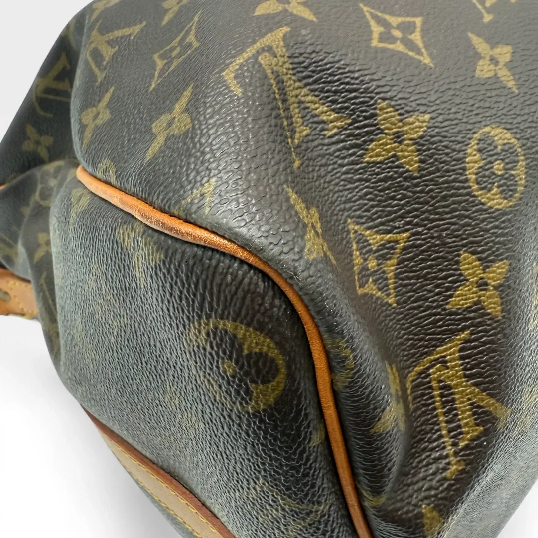 Louis Vuitton Reisetasche Keepall 45 mit Umhängegurt monogram braun