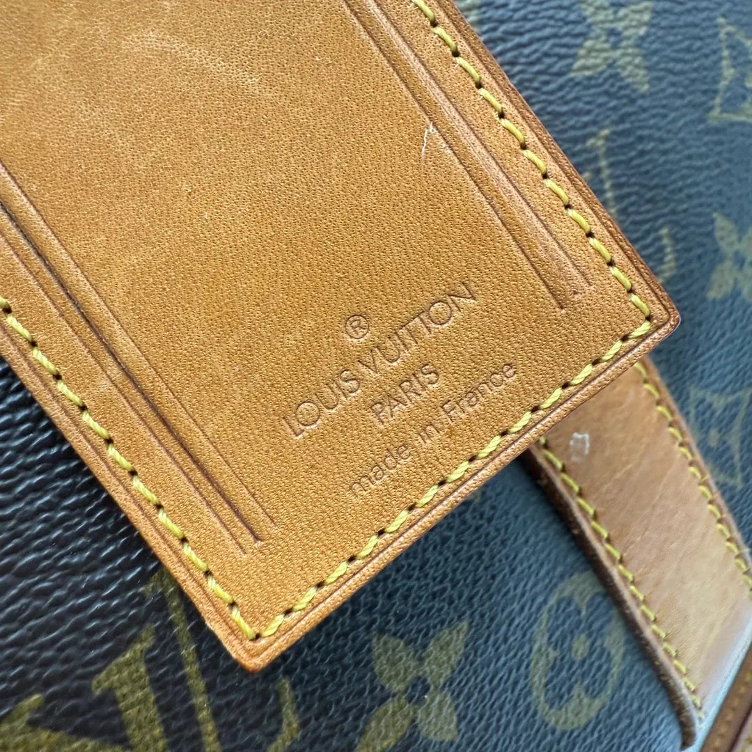 Louis Vuitton Reisetasche Keepall 45 mit Umhängegurt monogram braun