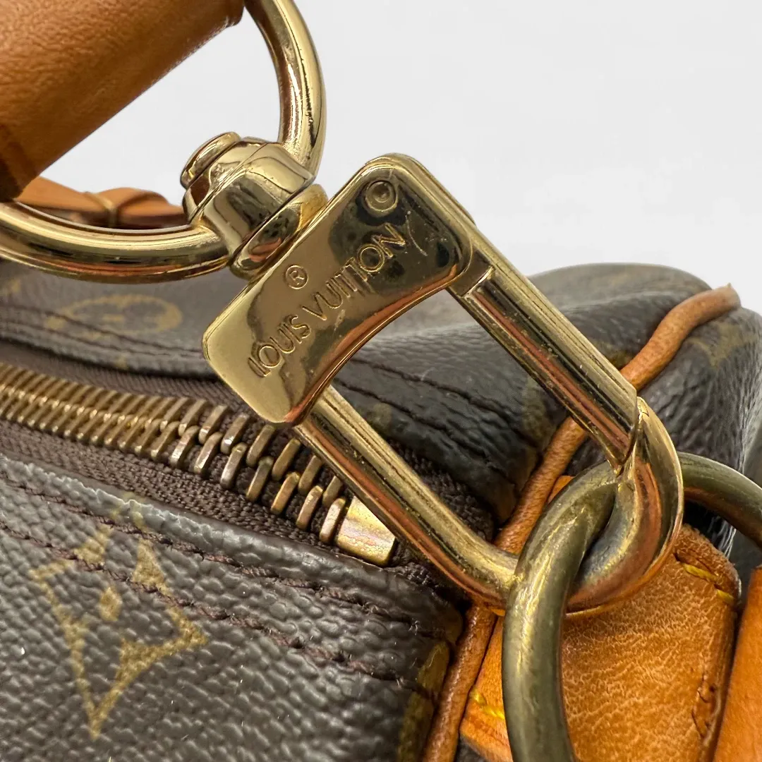 Louis Vuitton Reisetasche Keepall 45 mit Umhängegurt monogram braun