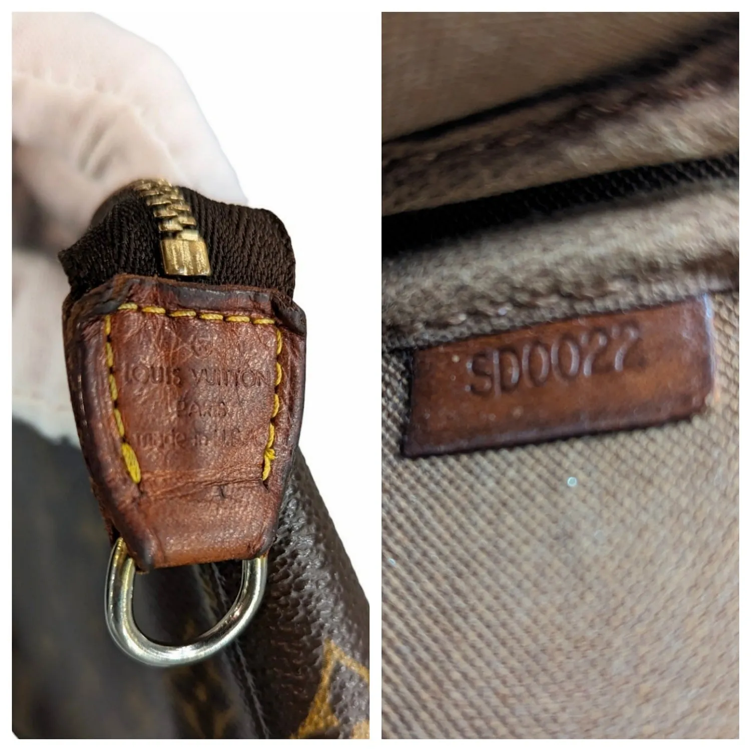 Louis Vuitton Vintage Monogram Canvas Pochette Accessoires