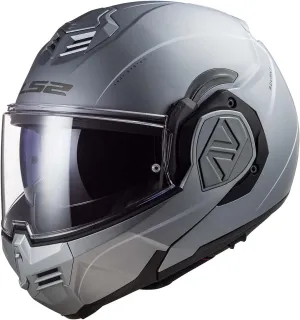 LS2 Helmets Advant Modular Helmet (Special Matte Silver - 2X-Large)