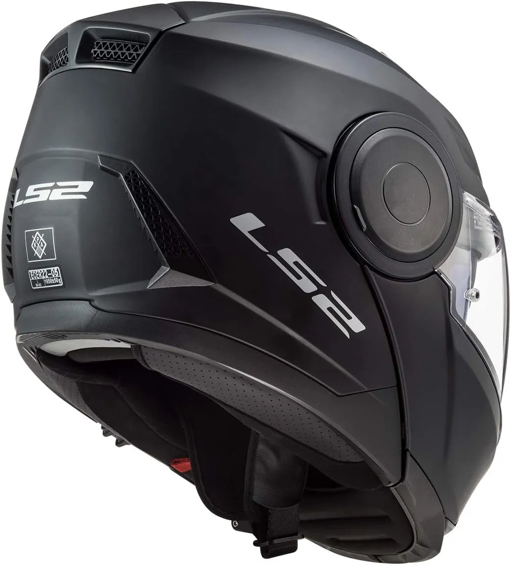 LS2 Helmets Horizon Modular Helmet W/SunShield (Matte Black - X-Small)