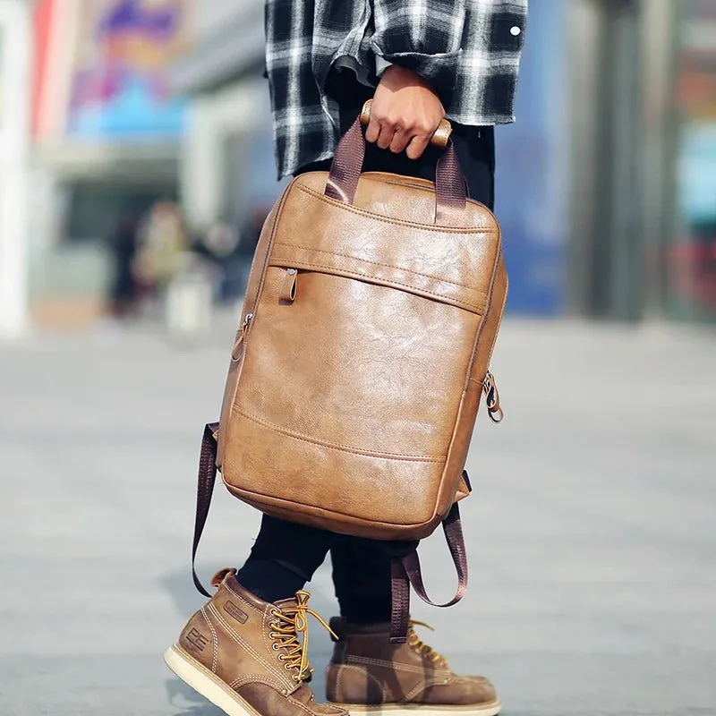 Lucas® | Men's Premium Leather Rucksack for Office