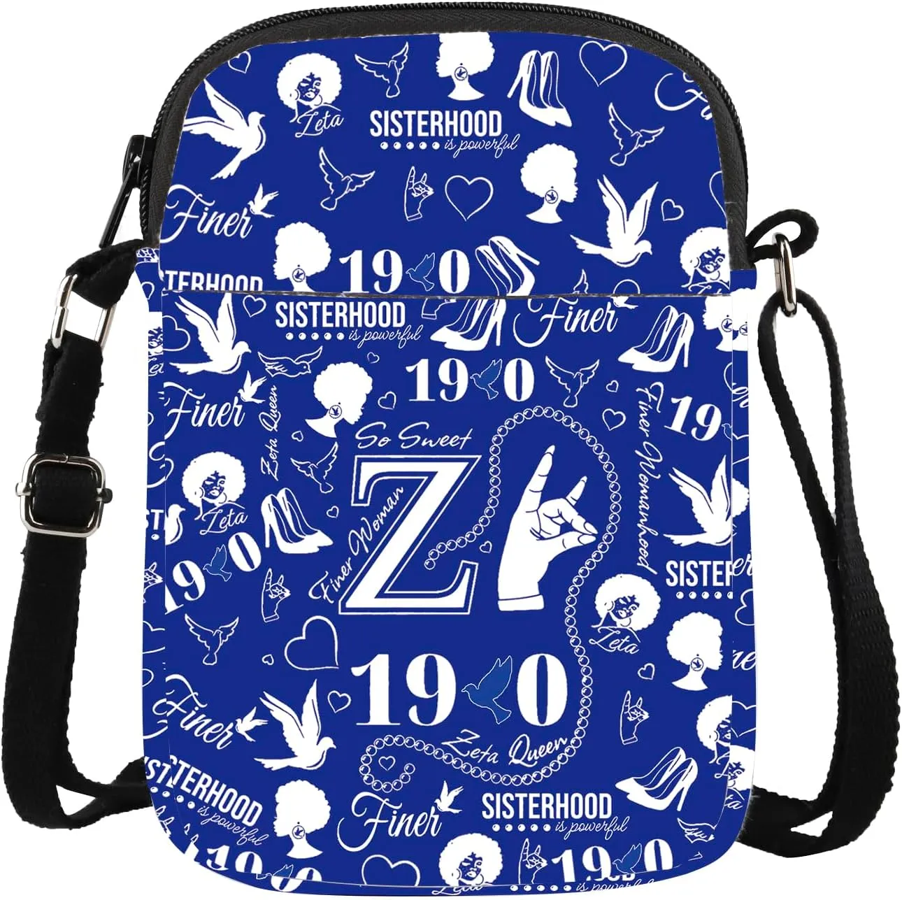Lywjyb Birdgot Sorority Inspired Crossbody Bag Greek Sorority Gift Sorority Gift Finer Sisterhood Gift