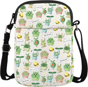 Lywjyb Birdgot Video Game Inspired Crossbody Bag Korok Forest Gift Cartoon Game Gift Plant Lover Gift