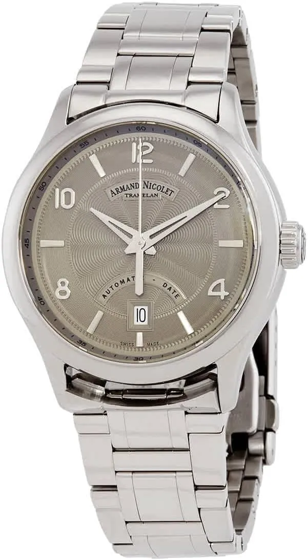 M02-4 Automatic Watch Grey Stainless Steel Bracelet A840AAA-GR-M9742