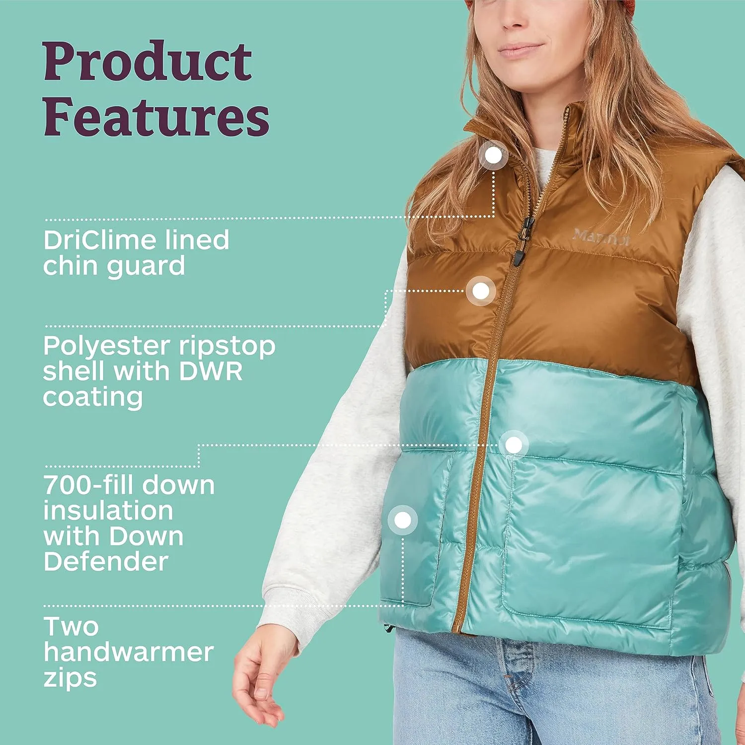 MARMOT Women's Guides Down Vest