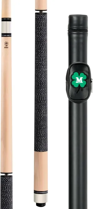 McDermott Star S86 Break/Jump Pool Billiard Cue with 1x1 Hard Case