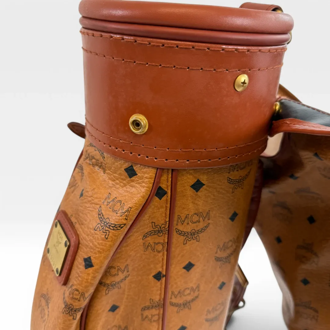 MCM Golftasche / Caddy Bag braun