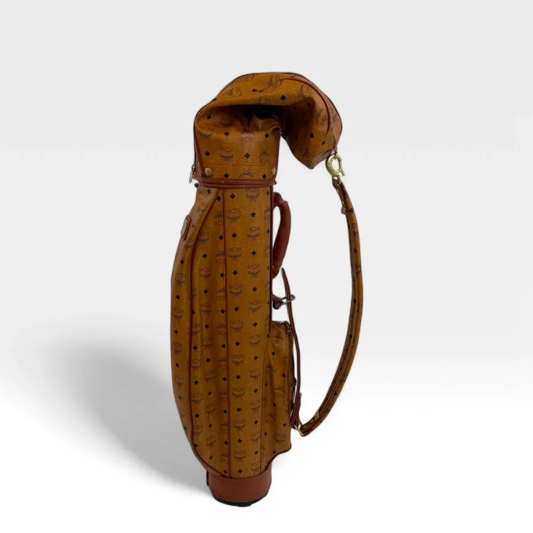 MCM Golftasche / Caddy Bag braun