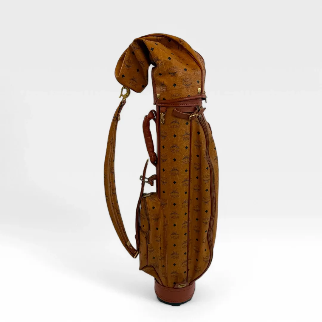 MCM Golftasche / Caddy Bag braun