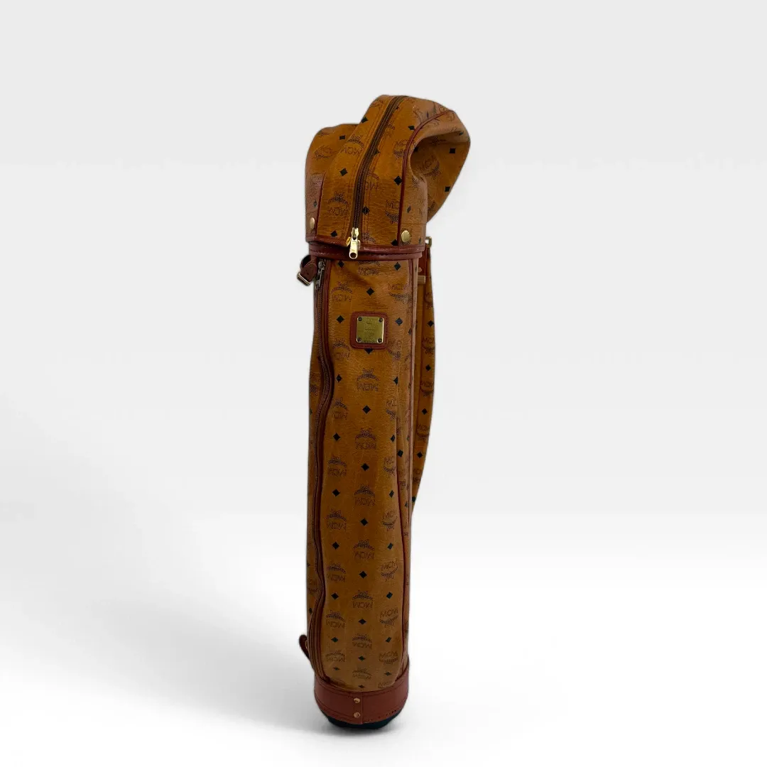 MCM Golftasche / Caddy Bag braun