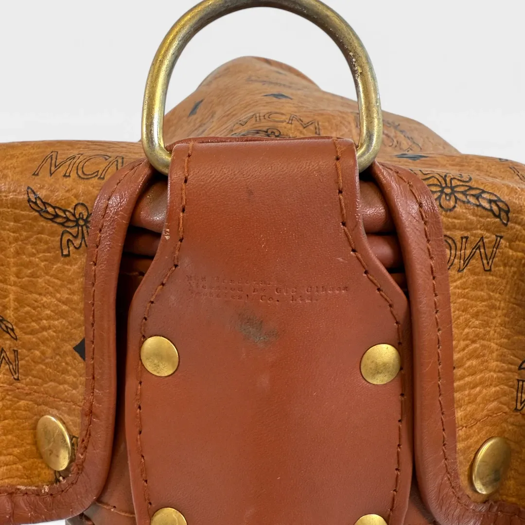MCM Golftasche / Caddy Bag braun