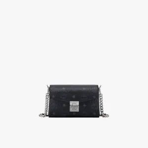 MCM Millie Crossbody in Visetos Black