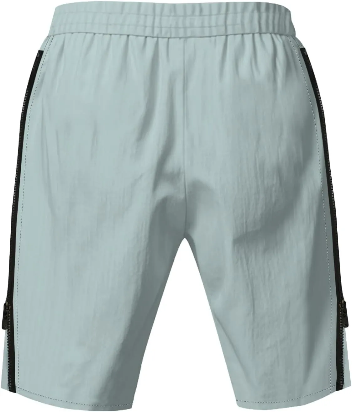 Mens Cargo Casual Shorts Lightweight Stretch Athletic Short Elastic Waistband with Pockets Hiking Workout Beach Pants