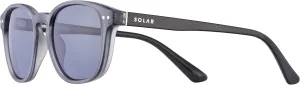 Men's Wooten Sunglasses, Grey Transparent, L, grey transparent, L
