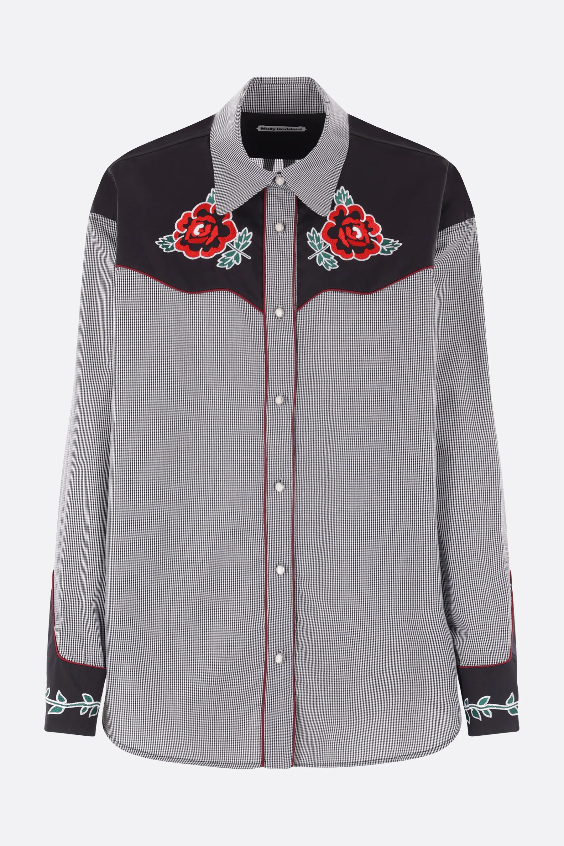 Meredith shirt in Gingham cotton