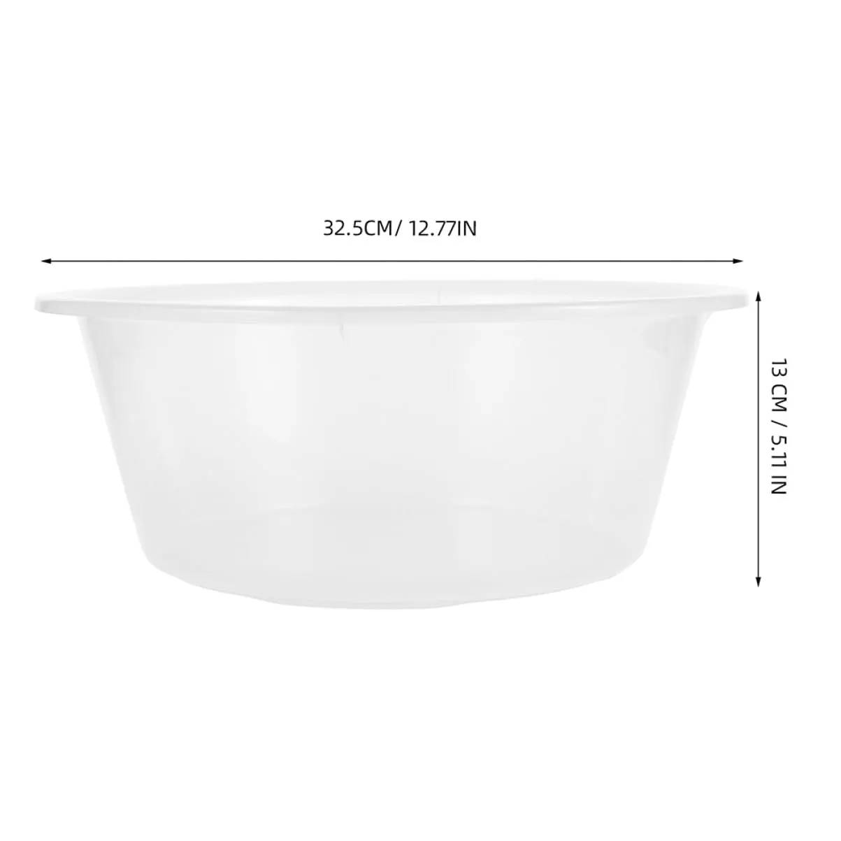 MERRYHAPY Foot Spa Face Wash Basin Set Large Plastic Foot Bath Bucket Massager for Foot Soaking Facial Cleansing Gray