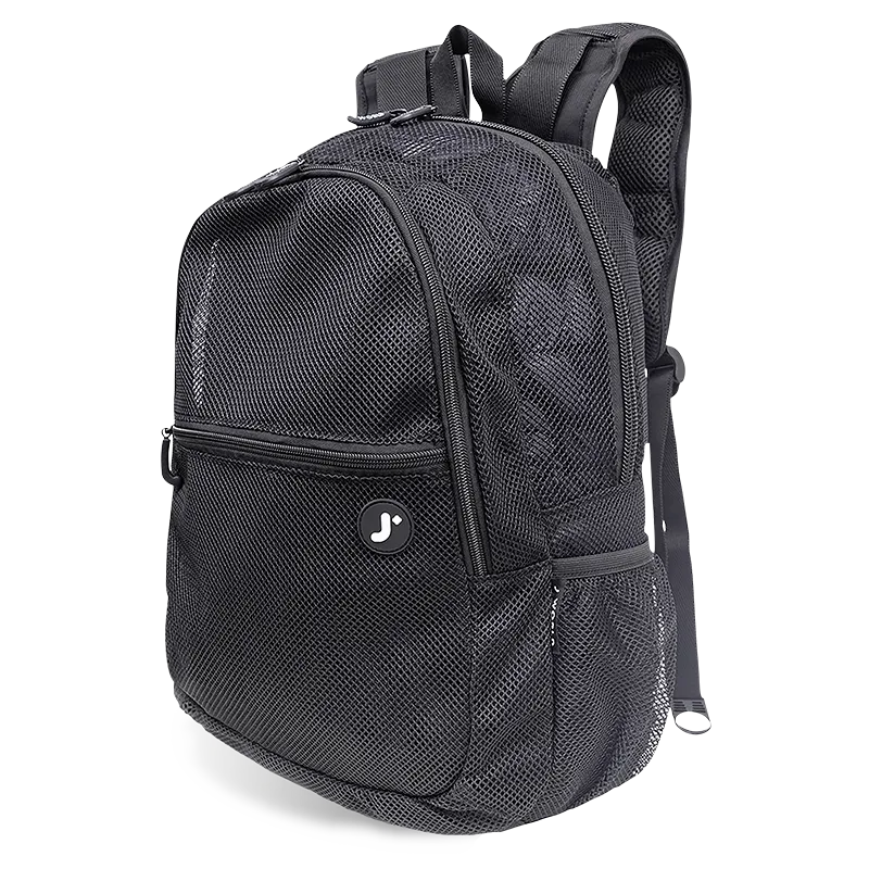 Mesh Backpack in Black
