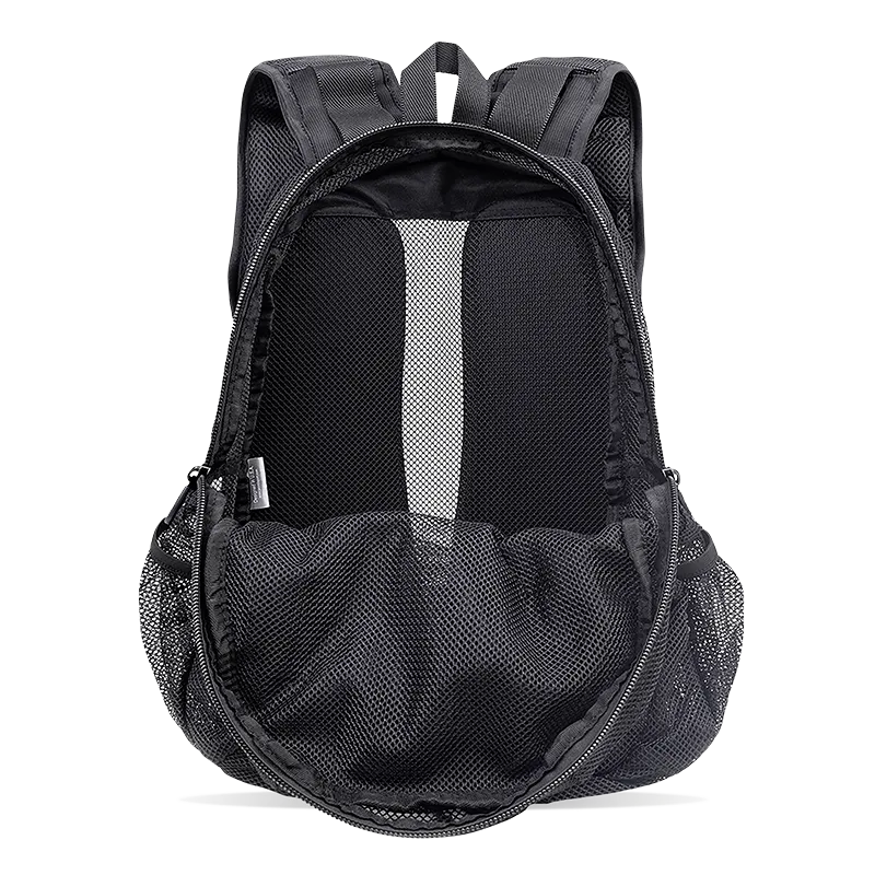 Mesh Backpack in Black