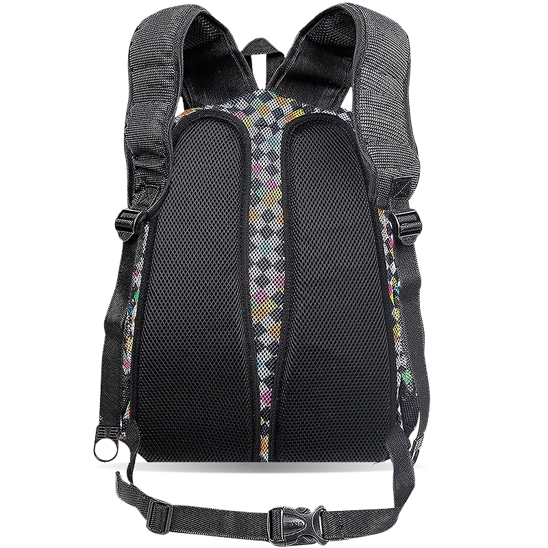 Mesh Backpack in Checkers