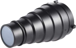 Metal Conical Snoot with Honeycomb Grid 5pcs Color Filter Kit for Bowens Mount Studio Strobe Monolight Photography Flash