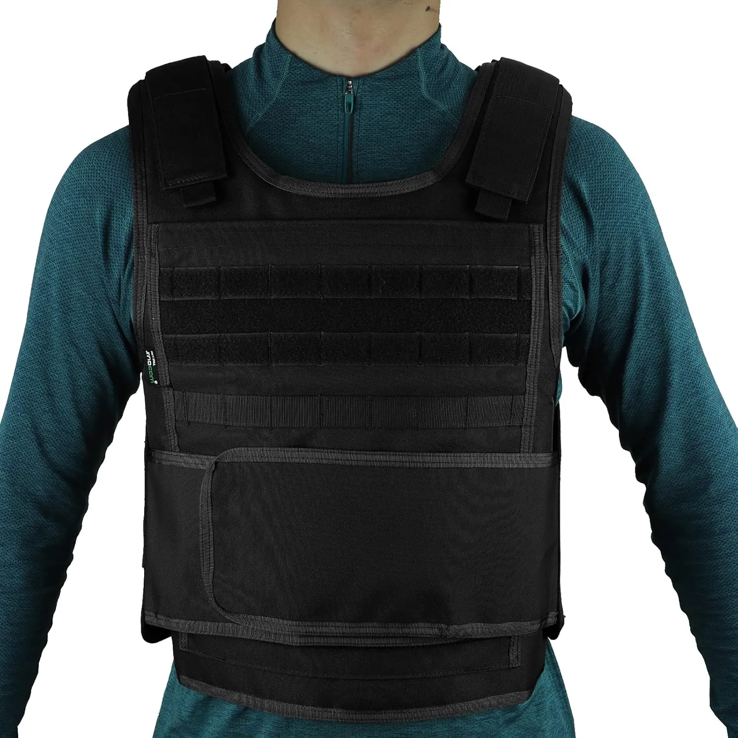 MGFLASHFORCE Tactical Vest for Men, Security Police Fbi Airsoft Vest