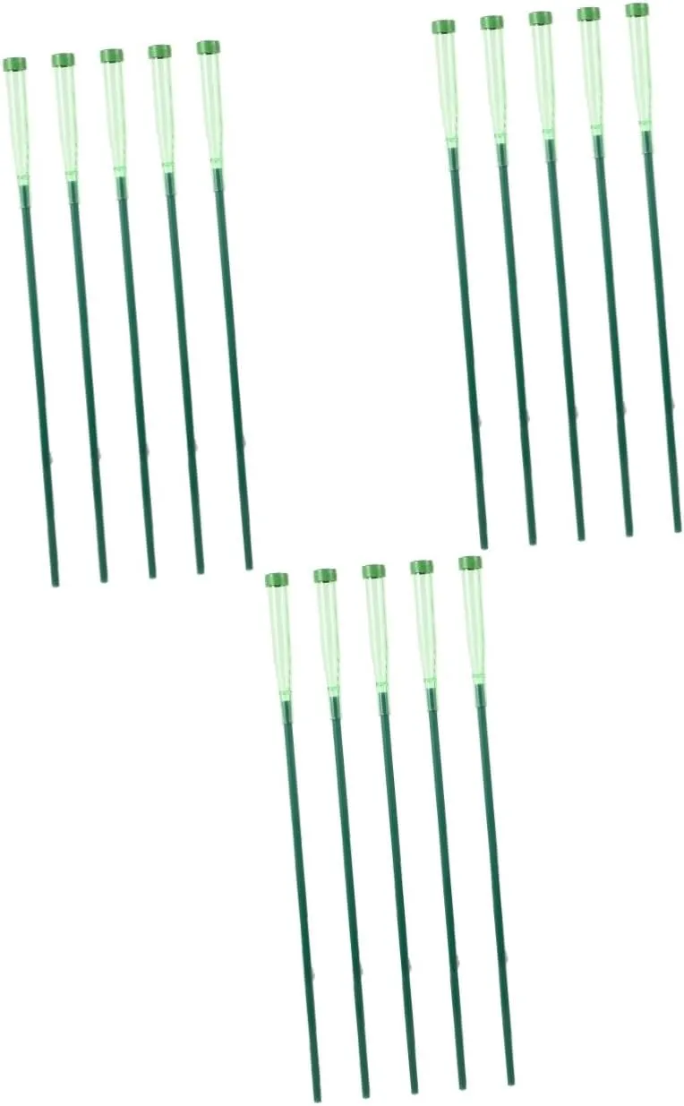 Milisten 15 Sets Flower Preservation Tubes Floral Stem Water Tubes Easy Flower Waterer for Fresh Bouquets