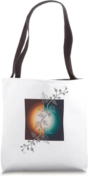 Minimalist Vine Plant Botanist Garden Gardener Botany Tote Bag