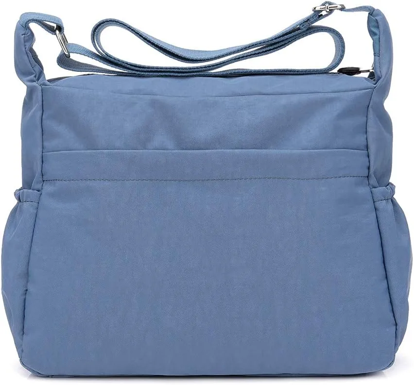 MINTEGRA Crossbody Bag for Women Nylon Waterproof Shoulder Purse Messenger Bag Lightweight Pocketbooks